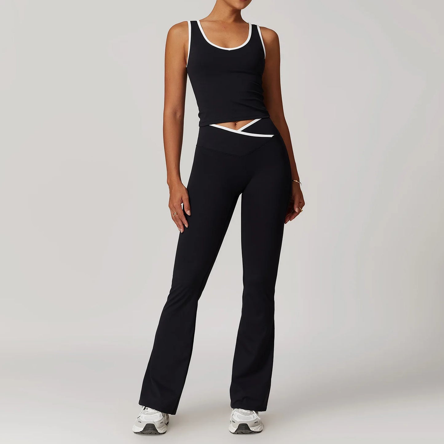 2PCS Yoga Set Women Tracksuit Nude Feeling Workout Sets Gym Clothes Push up Fitness Running Sportwear Sport Bra Leggings Suit