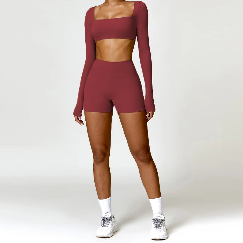 Elevate Your Workout with Our 2PCS Women's Quick-Drying Yoga Suit - Stylish Gym Set for Ultimate Comfort and Performance