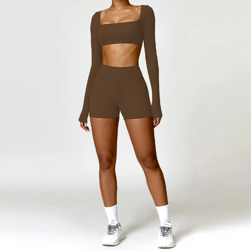 Elevate Your Workout with Our 2PCS Women's Quick-Drying Yoga Suit - Stylish Gym Set for Ultimate Comfort and Performance