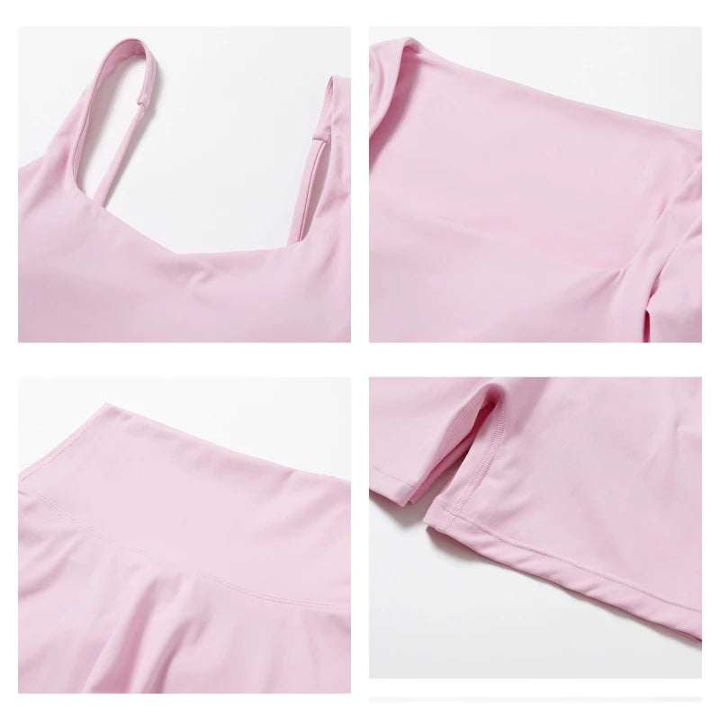 Elevate Your Workout with Our 2PCS Women's Quick-Drying Yoga Suit - Stylish Gym Set for Ultimate Comfort and Performance