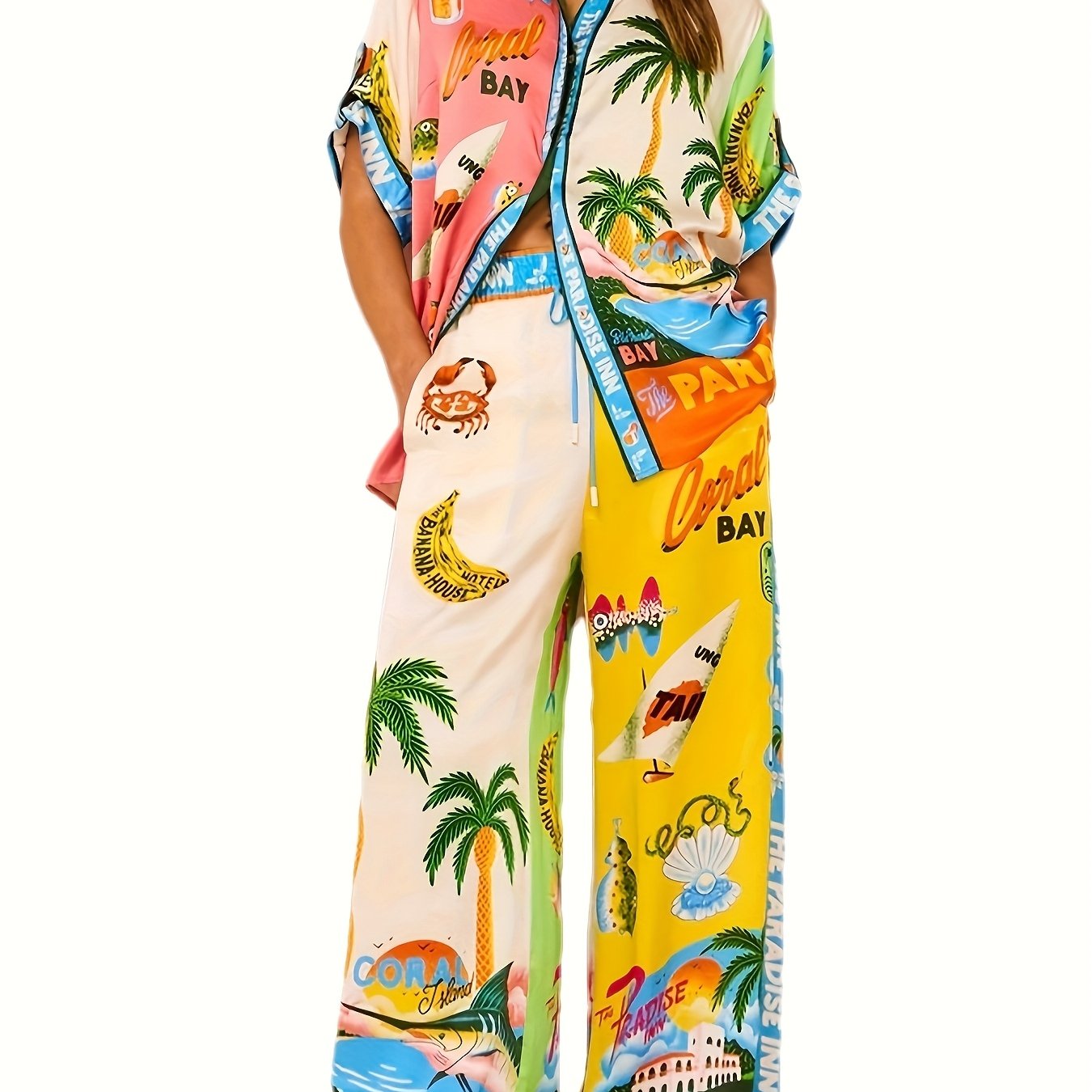 Summer Print Two Piece
