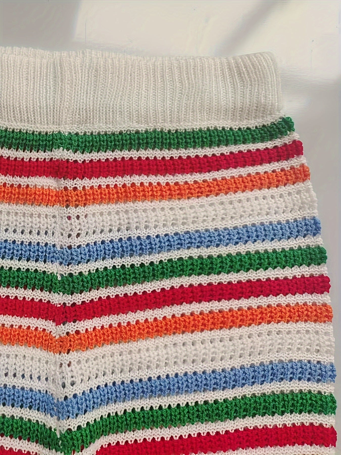 Stripe Pattern Pants Set