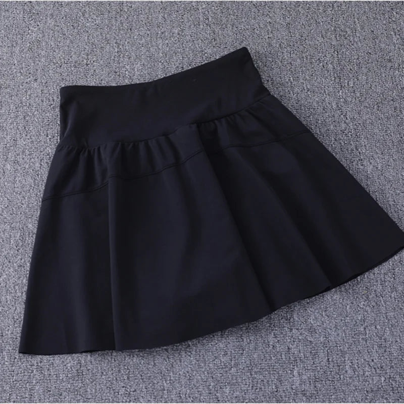 Elevate Your Game with the High-Waist Quick-Drying Pleated Tennis Skirt - Perfect for Yoga, Running, and Badminton!
