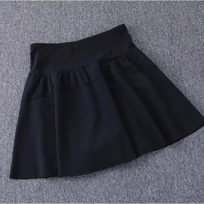 Elevate Your Game with the High-Waist Quick-Drying Pleated Tennis Skirt - Perfect for Yoga, Running, and Badminton!