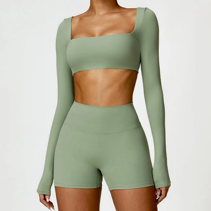 Elevate Your Workout with Our 2PCS Women's Quick-Drying Yoga Suit - Stylish Gym Set for Ultimate Comfort and Performance