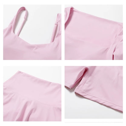 Elevate Your Workout with Our 2PCS Women's Quick-Drying Yoga Suit - Stylish Gym Set for Ultimate Comfort and Performance