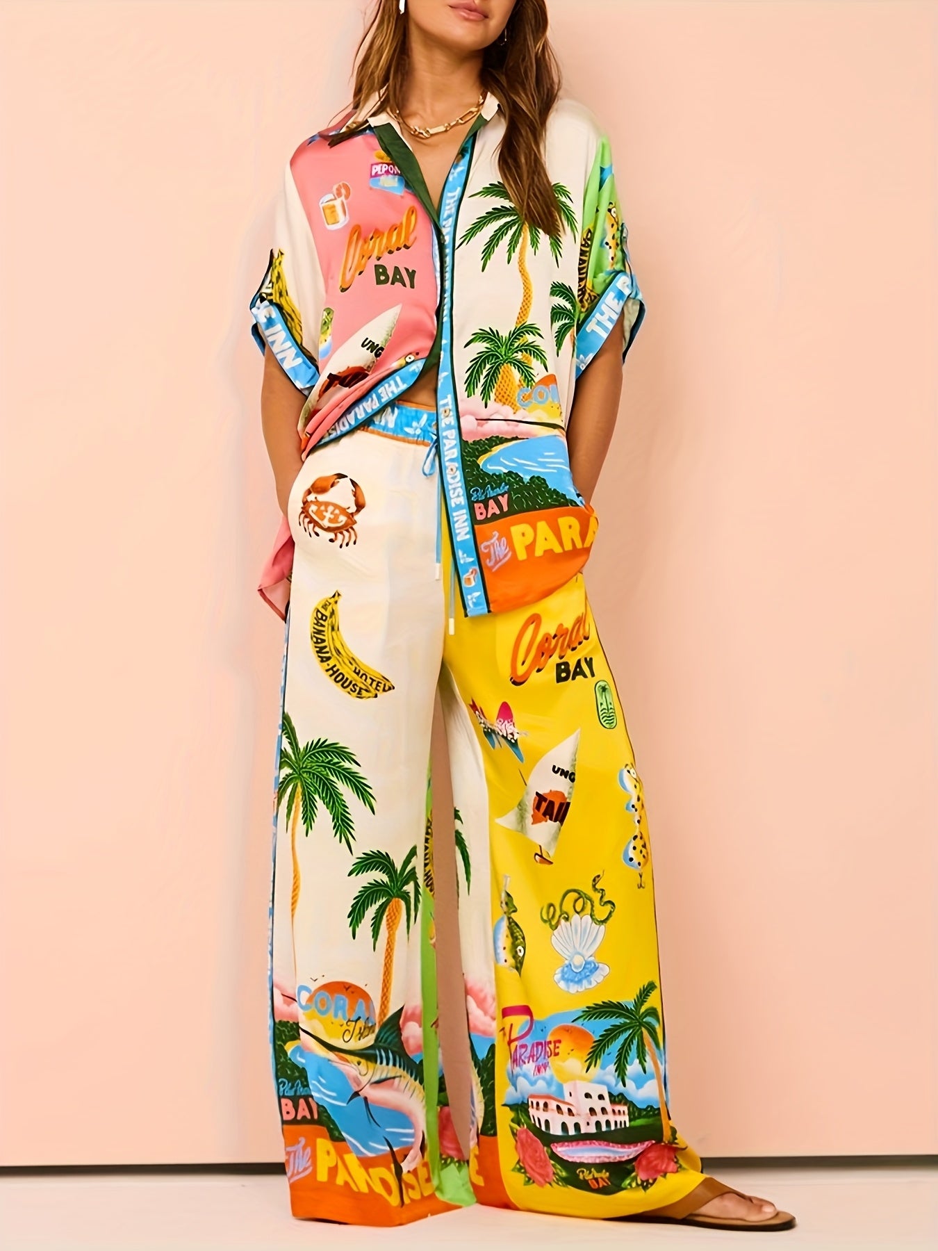 Summer Print Two Piece
